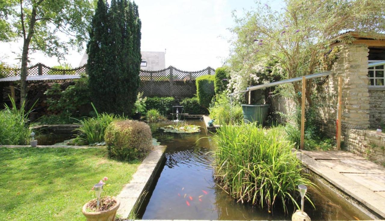Gite 4 Personnes Avec Piscine Et Bain Nordique Proche Des Plages Du Debarquement Le Manoir  Exterior foto