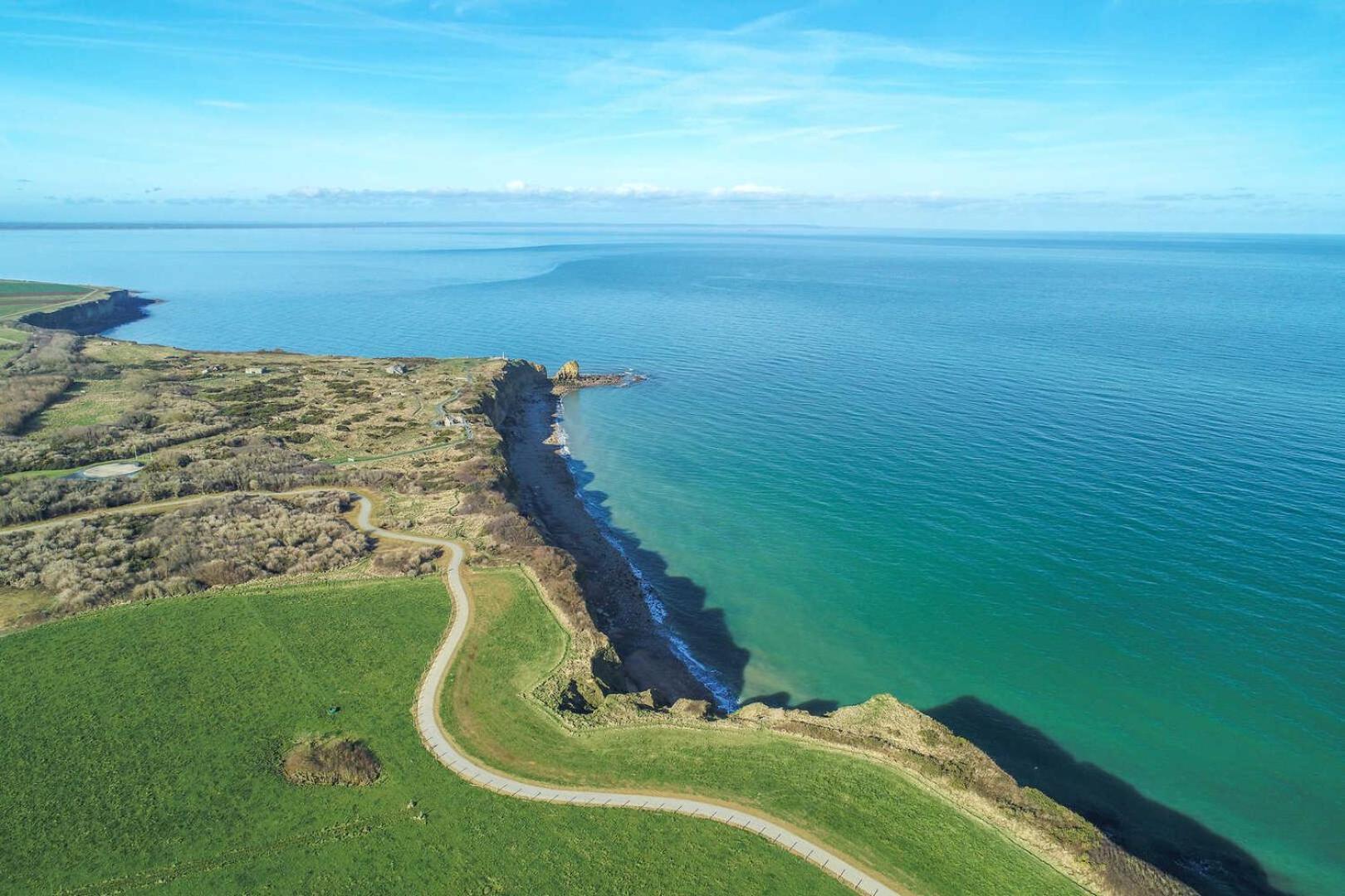 Gite 4 Personnes Avec Piscine Et Bain Nordique Proche Des Plages Du Debarquement Le Manoir  Exterior foto